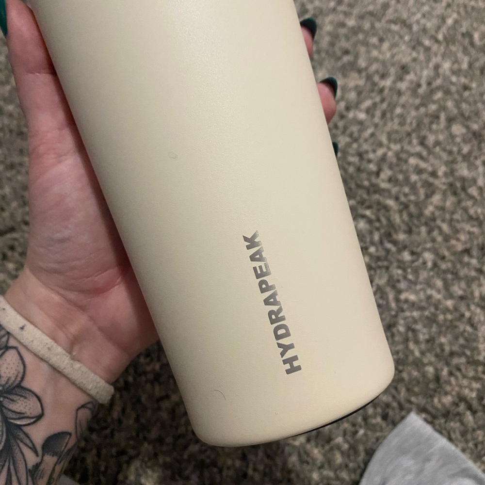 Hydrapeak Cream Insulated Water Bottle